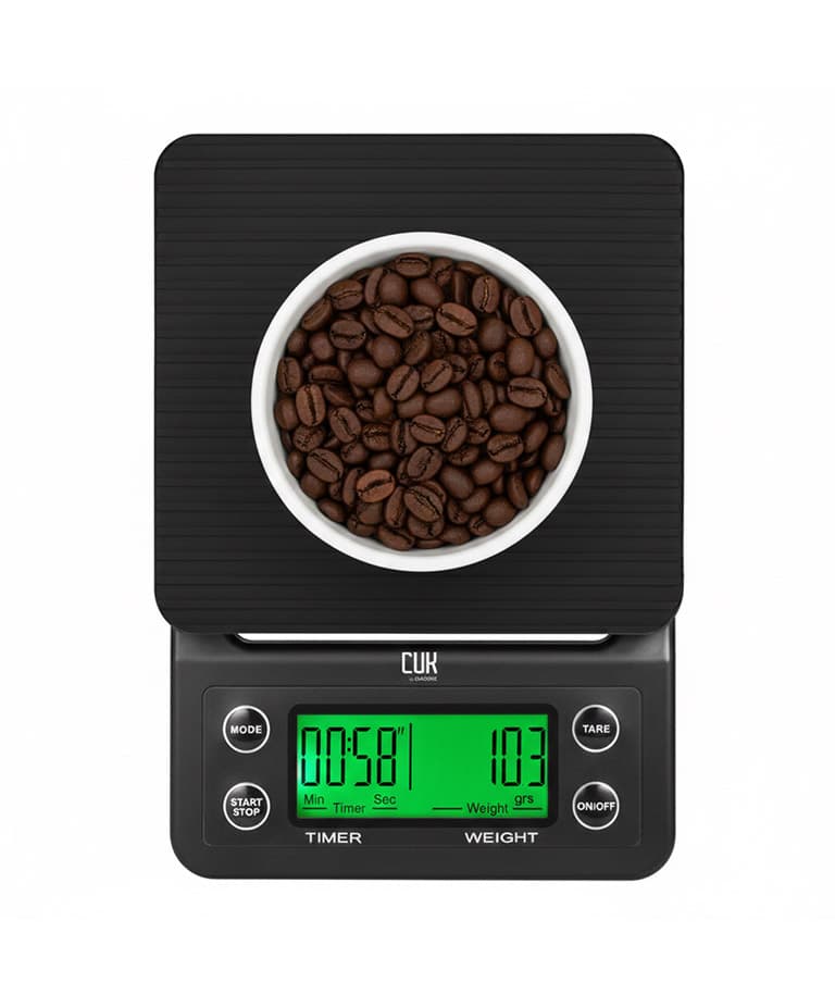 Balanza Digital Cuk by Gadnic Barista Precision Cafe Timer 3kg 01g Pantalla LCD