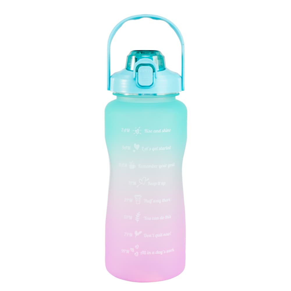 Botella Motivacional 2 Litros Gadnic Degrade Botellon Agua