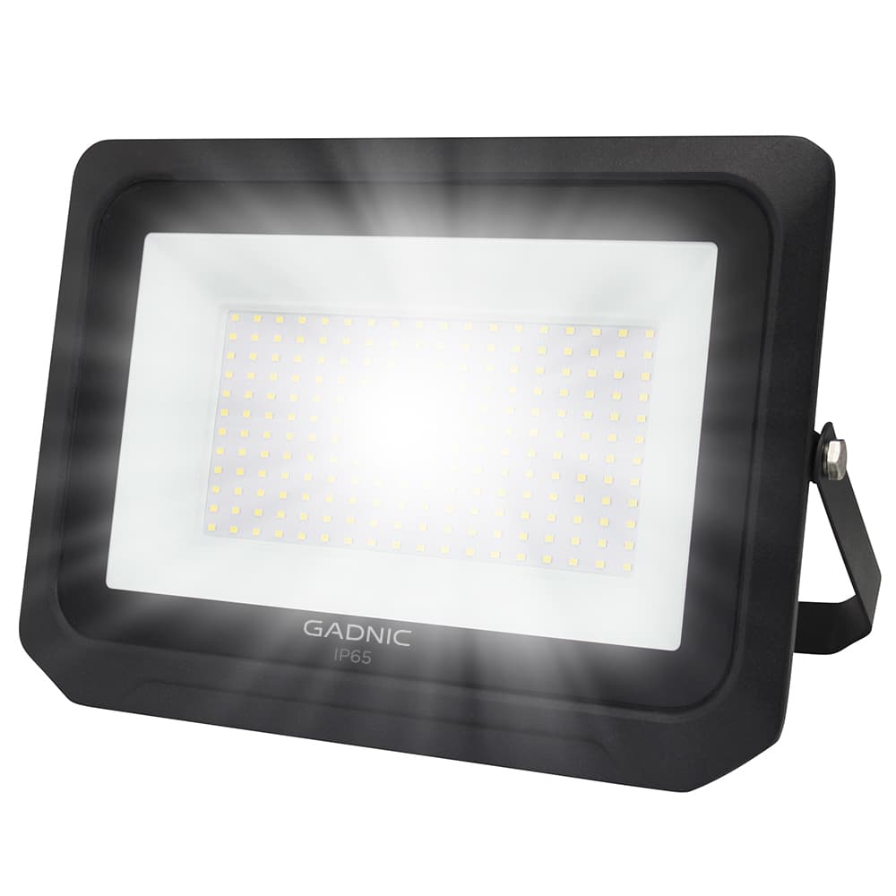 Reflector Led Blanco Gadnic 200W Exteriores Bajo Consumo Energético 