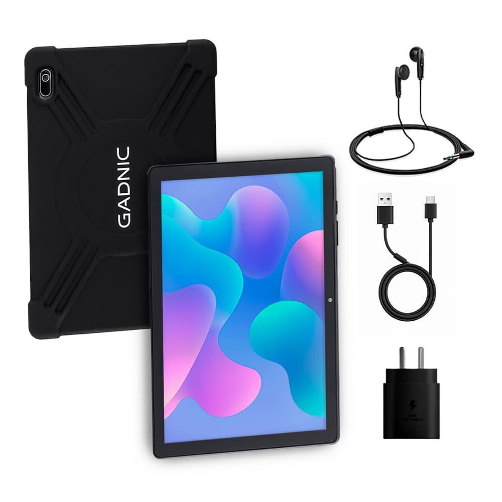 Tablet Gadnic 10 Pulgadas Android 4GB RAM 64GB Pantalla HD WiFi Multimedia Portatil