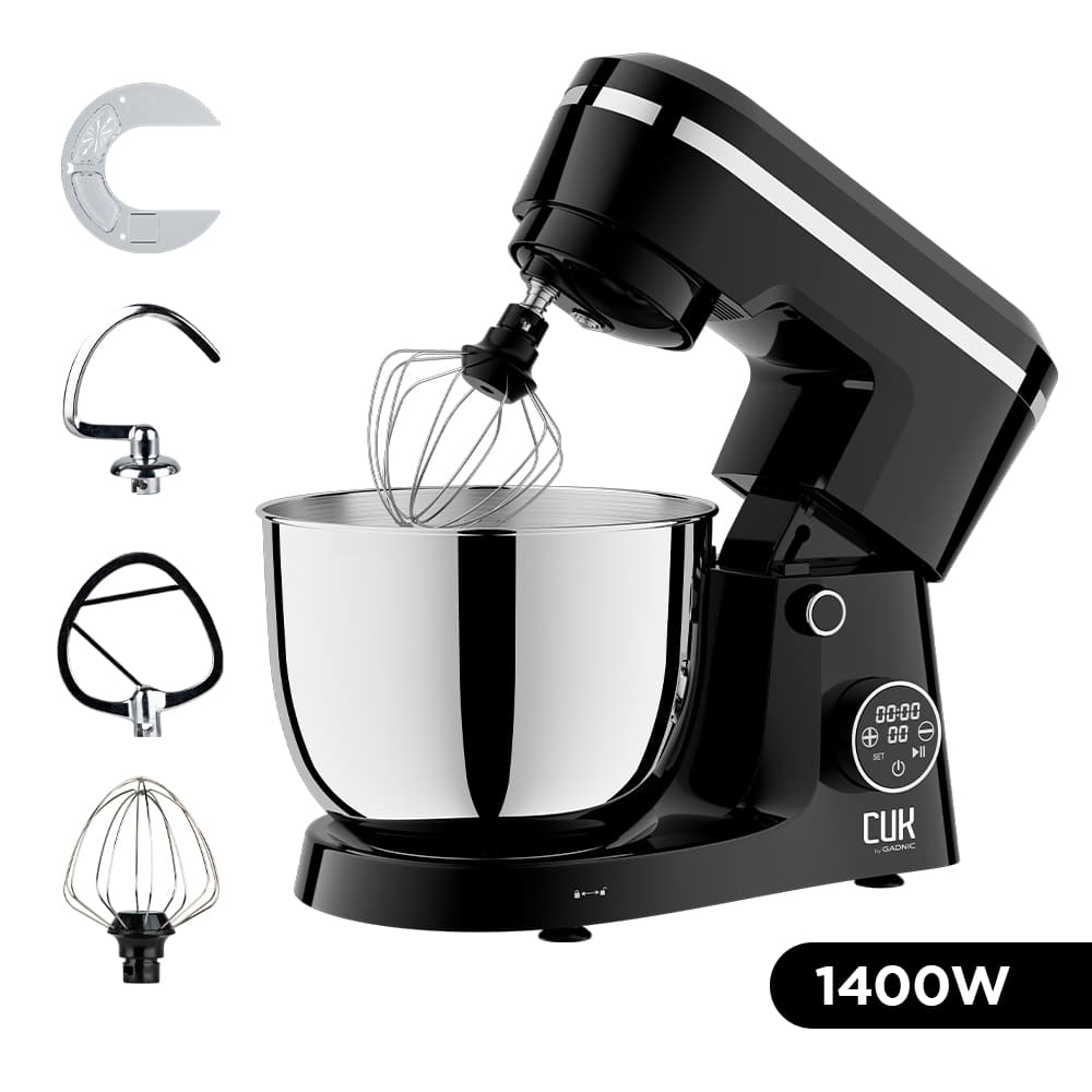 Batidora Planetaria Digital CUK By Gadnic 5L Con Temporizador 1400W