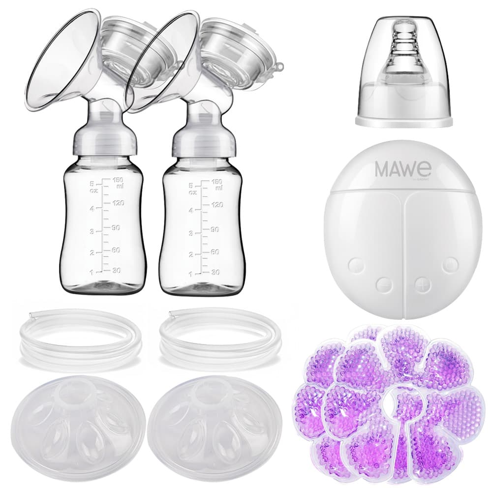 Kit x2 Sacaleche Mave by Gadnic D-112 150ml Extractor Automático Libre BPA