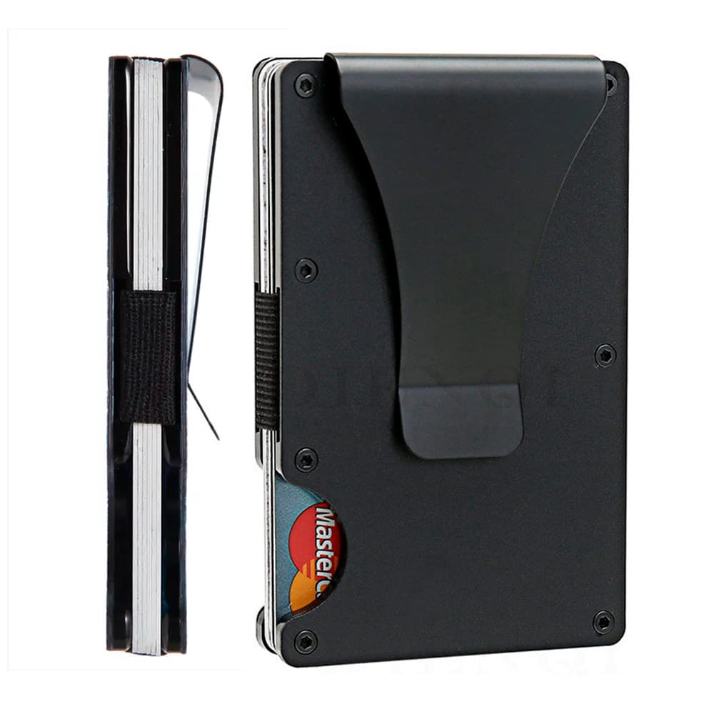 Billetera Gadnic de Aluminio con Clip Tarjetero Elegante