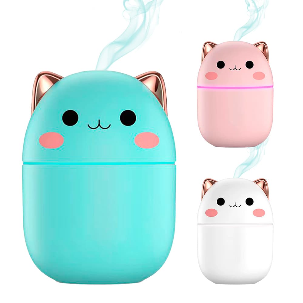 Humidificador Aromático Gadnic Gatito LED