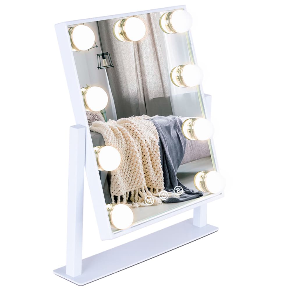 Espejo de Maquillaje Care By Gadnic LED 3 Modos Luz Regulable