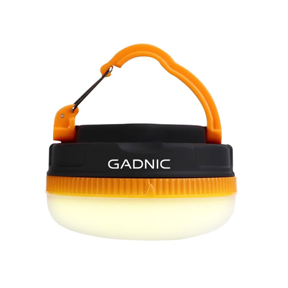 Linterna LED Camping Gadnic Recargable Multi Conectividad Luz Calida 150 Lumenes IP44 Autonomia Hasta 5 Horas