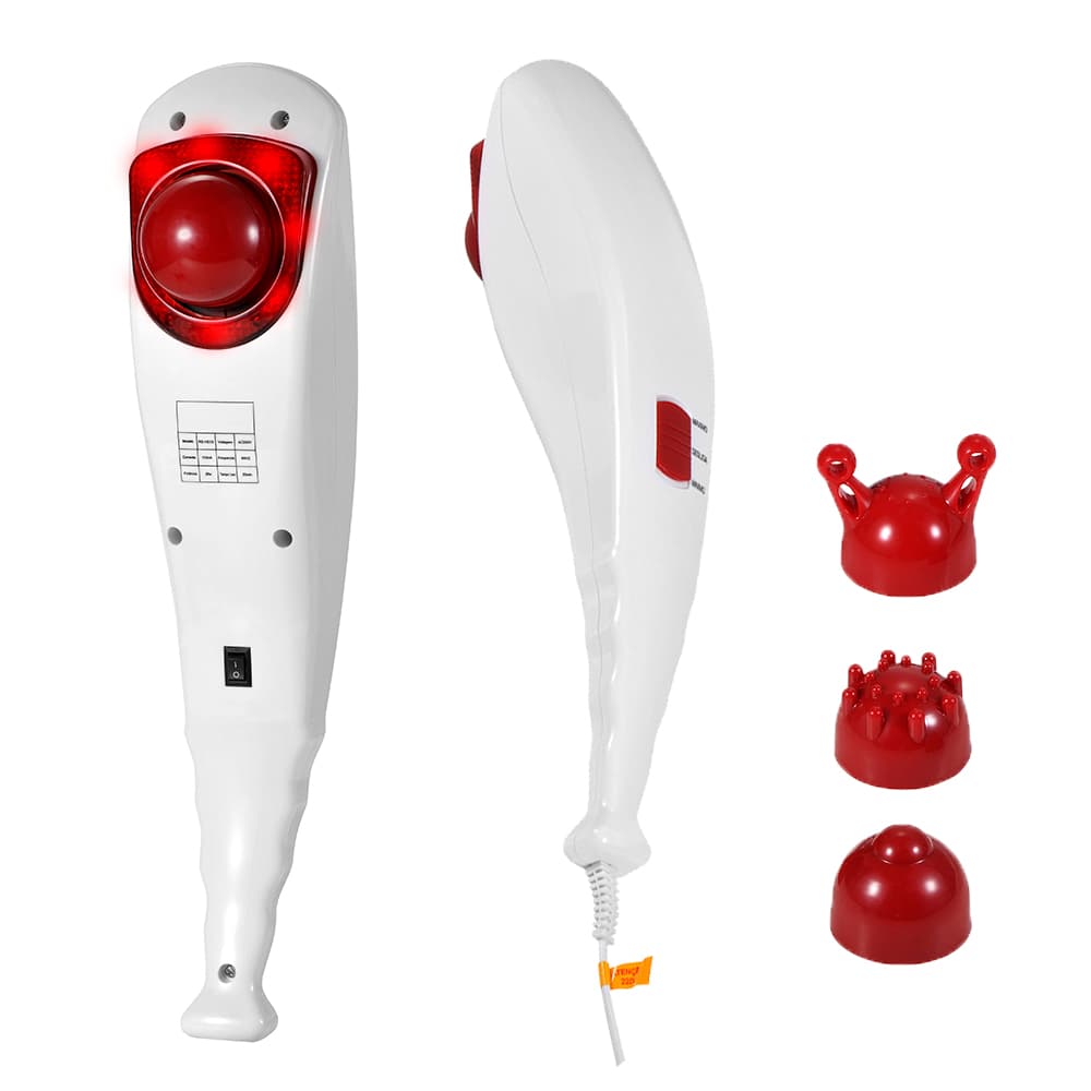Masajeador de Mano Gadnic Corporal + 4 Cabezales Intercambiables
