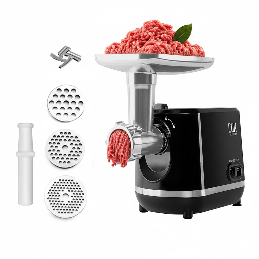 Picadora de Carne Cuk By Gadnic PC4500 Eléctrica Multifunción 1200W Acero Inoxidable