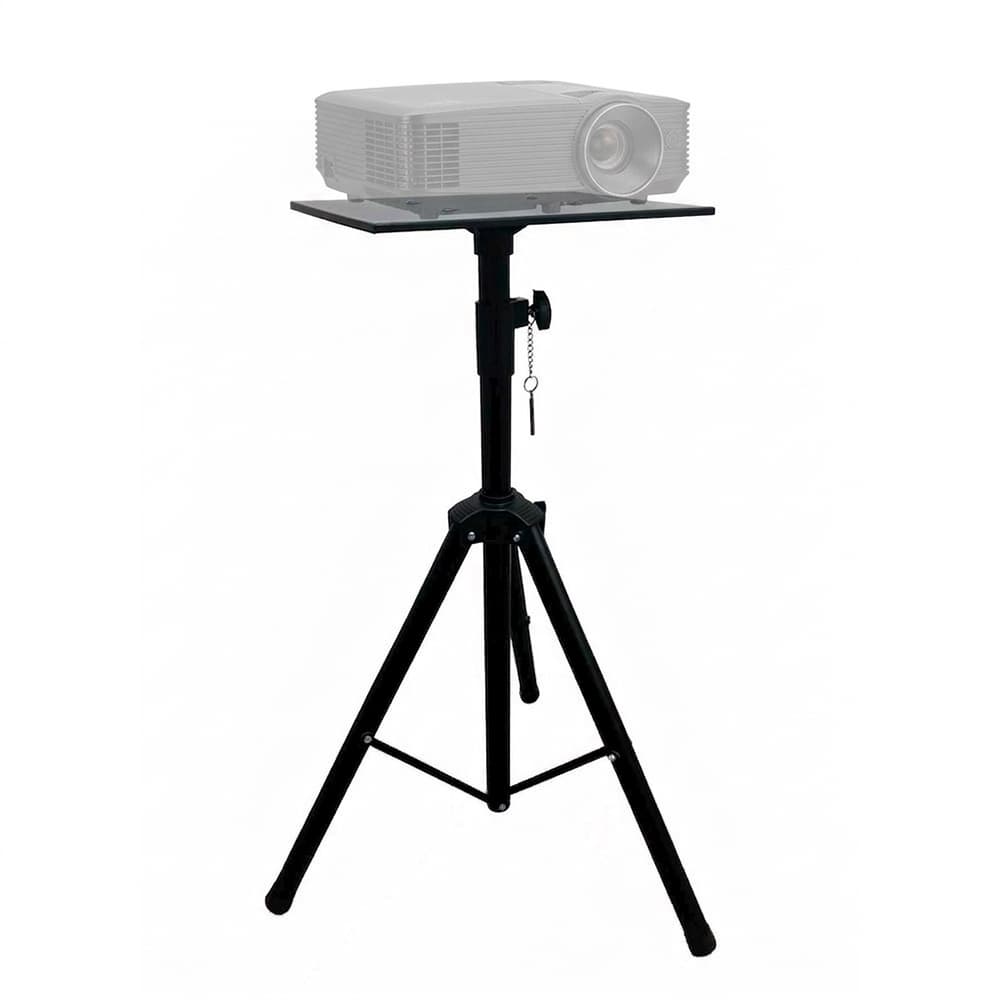 Soporte Trípode Para Proyector Gadnic Metálico Altura Regulable Portátil Soporta Hasta 50 kg